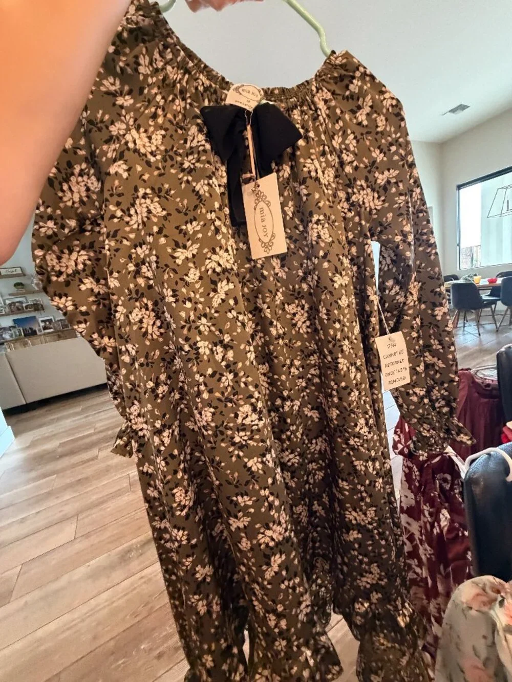 Joyfolie Mia Joy Floral Nightgown GREEN FLORAL – NWT (New With Tags)